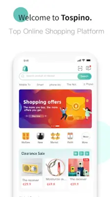 TospinoMall android App screenshot 2